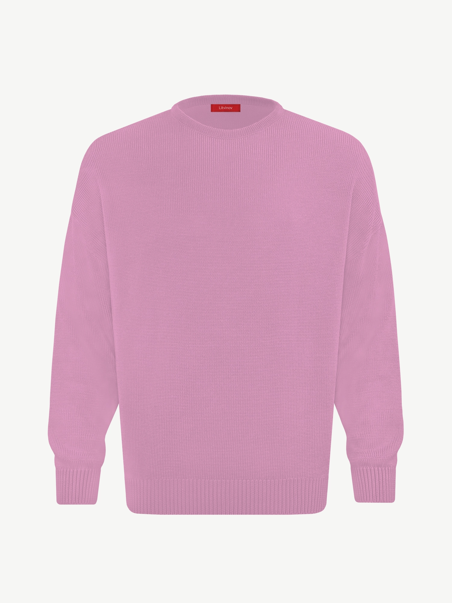 Джемпер оверсайз из экохлопка