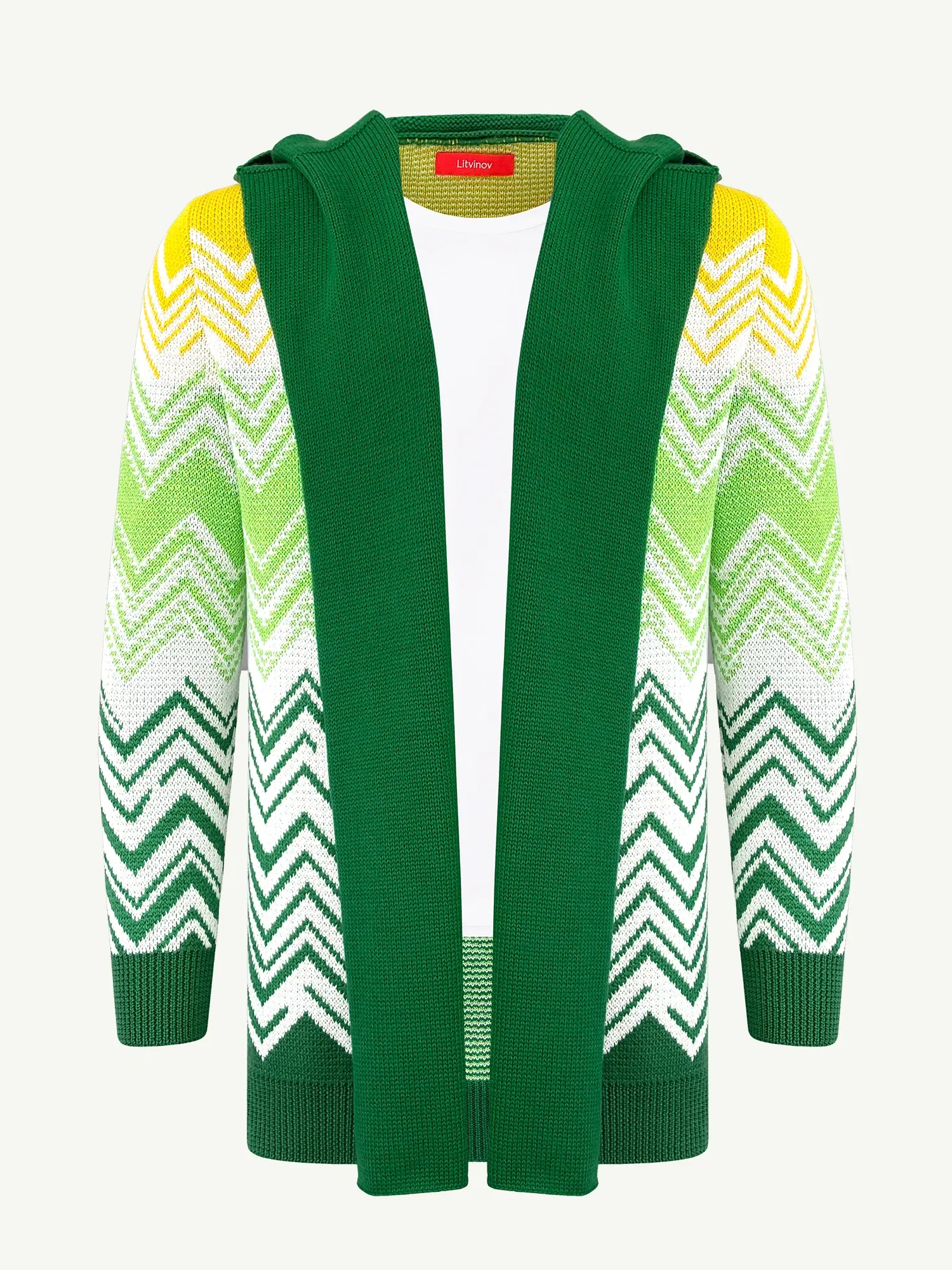 Кардиган с капюшоном