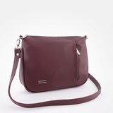 Сумка Саломея 1080 гладкий бордо