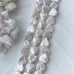 Жемчуг натуральный барочный Сердце, 12.2-13.5 мм, 1 жемчужина, МК017