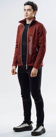 Лыжный разминочный костюм Proteam Basic 2.0 Wine Унисекс