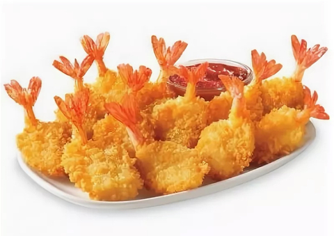 Креветки в панировке 