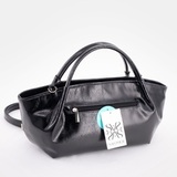 Сумка Саломея 362 лак черный