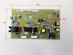 Универсальная плата электроники (электронная плата) для GAZECO 18-T/18-С, GAZLUX Economy B-18/Standart B-24 (арт. 05-2050-04)