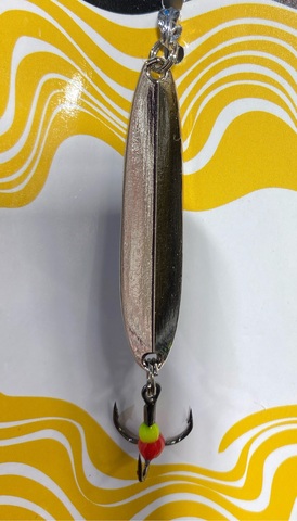 33 Блесна зимняя KDF Minkur 130-8033 4 гр 40 мм цв silver