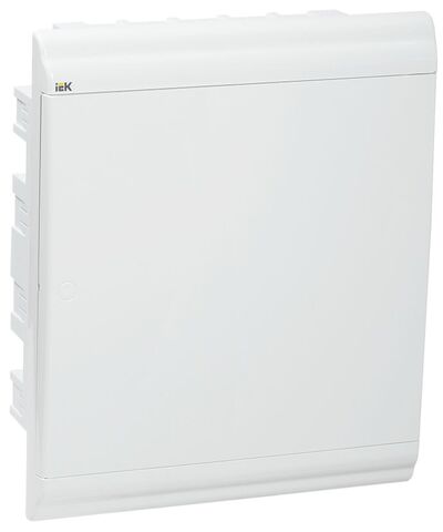 PRIME Корпус пластиковый ЩРВ-П-24 белый/белая дверь IP41 IEK
