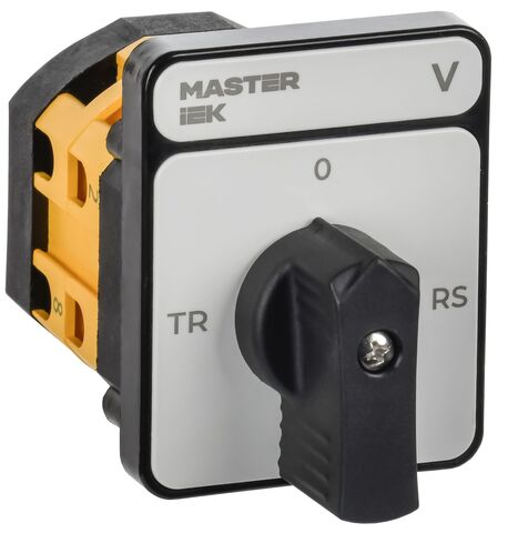 Перекл. кулачк. станд. черн. рук. 10А сх. 67 MASTER IEK