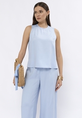 Топ SABO нежно-голубого цвета