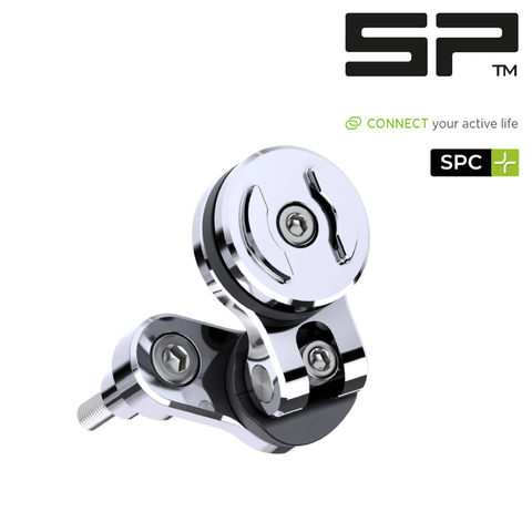 Винтовое поворотное крепление на руль мотоцикла SP Connect CLUTCH MOUNT PRO CHROME арт. 53231