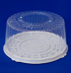 Коробка пластиковая круглая (Диаметр 22 см)