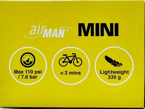 Автомобильный компрессор AirMan Mini Tire Inflator Li-ion портативный на аккумуляторе