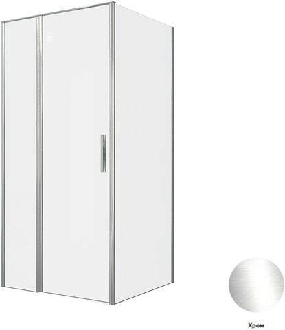 Allen Brau Priority 3.31028.00 + 3.31043.00 Душевой уголок, 100x90, цвет: хром