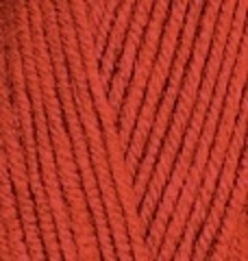 ALIZE "SUPERLANA MIDI", 25% Шерсть, 75% Акрил, 100 гр, 170 м, 36 терракот