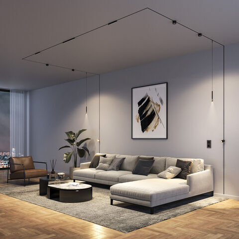 Магнитный трековый светильник Elektrostandard Mini Magnetic 5W 3000K 85160/01 черный