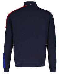 Куртка теннисная Le Coq Sportif TRI Full Zip Sweat N°1 SS23 - sky captain