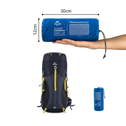 Двухместный надувной туристический коврик Naturehike FC-11