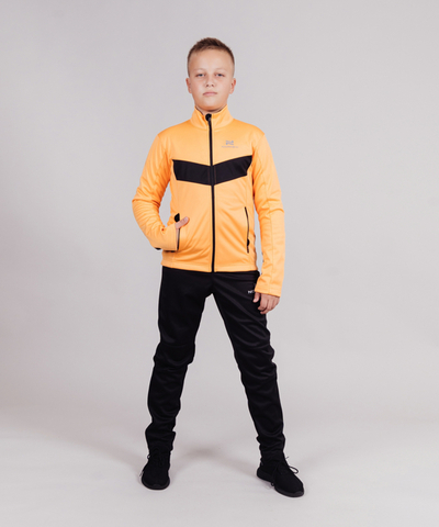 Костюм NORDSKI Base Orange/Black Jr