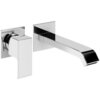 Cezares PORTA-BLI2-01-W0 PORTA-BLI2-01-W0 Смеситель для раковины встраиваемый однорычажный, на два отверстия, исполнение хром