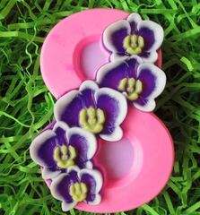 Форма пластиковая  8 Марта/Орхидея по диагонали