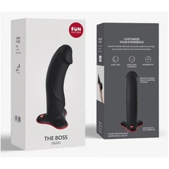 Реалистичный фаллоимитатор The Boss Stub от Fun Factory (черный)