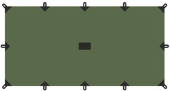 Тент Talberg 4X6М зелёный