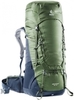 Картинка рюкзак туристический Deuter Aircontact 65+10 khaki-navy - 1