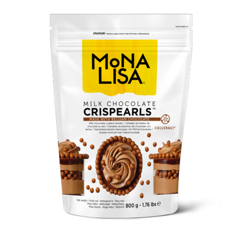 Callebaut Crispearls драже молочный шоколад (CHM-CC-CRISPEO-02B), 0,8 кг.