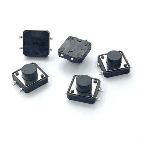 Тактовая кнопка 12x12мм SMD (KFC-12x12-7H)