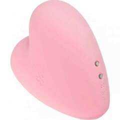 Вакуумный стимулятор Cutie Heart light Satisfyer розовый