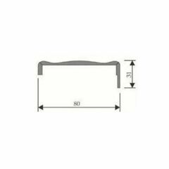 Купить Наличник телескоп фигурный 1737 экошпон Uberture