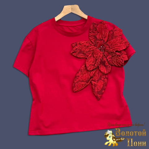 Футболка девочке (7-12) 250402-HL2074