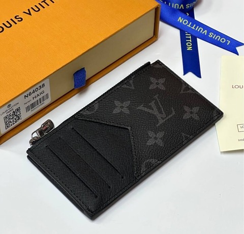 Держатель для карт Louis Vuitton, чёрный