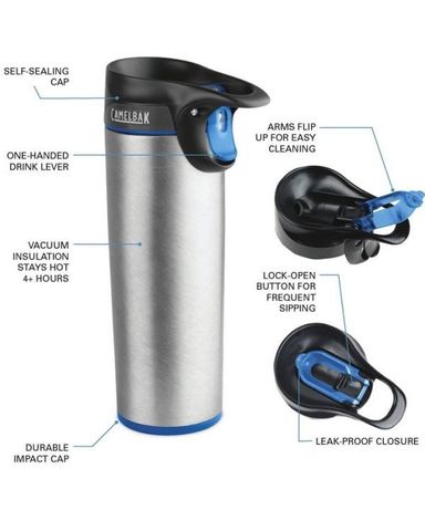 Картинка термостакан Camelbak Forge Vacuum 16Oz Blue Steel - 2