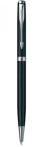 Шариковая ручка Parker Sonnet Slim K429, цвет: MattBlack CT,  стержень: Mblack123