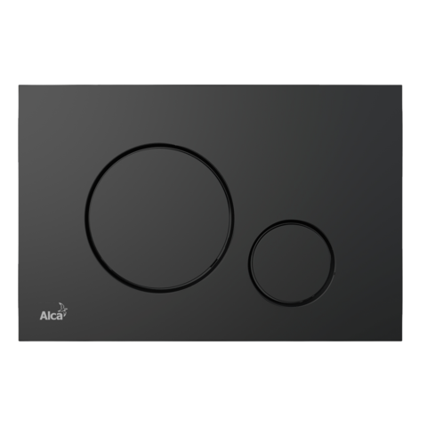 Кнопка управления для скрытых систем инсталляции, черный-мат, арт.M678 AlcaPlast