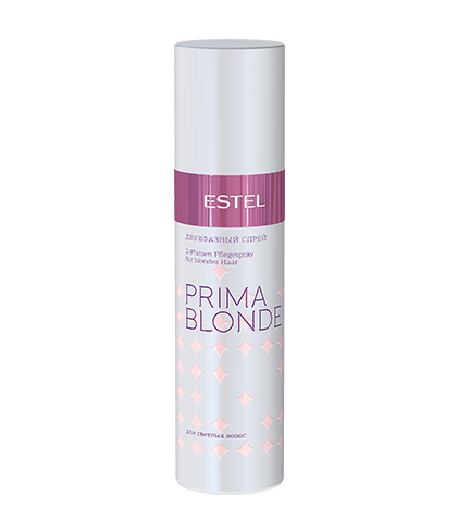 ESTEL PRIMA BLONDE Двухфазный спрей для светлых волос, 200 мл