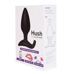 Анальная пробка Lovense Hush с вибрацией - 12 см. - 