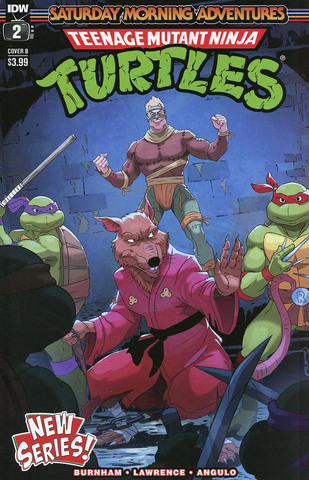 Teenage Mutant Ninja Turtles Saturday Morning Adventures Continued #2  (Cover B)