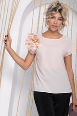 Блуза Розали (персик) Б12146-41 LT Collection