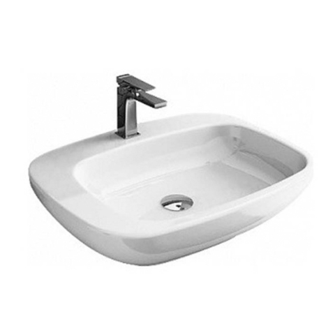 ArtCeram DAL001 01 00 ArtCeram  Dial  Раковина подвесная/настольная 60x47 см, 1 отверстие, цвет белый (Не производится)