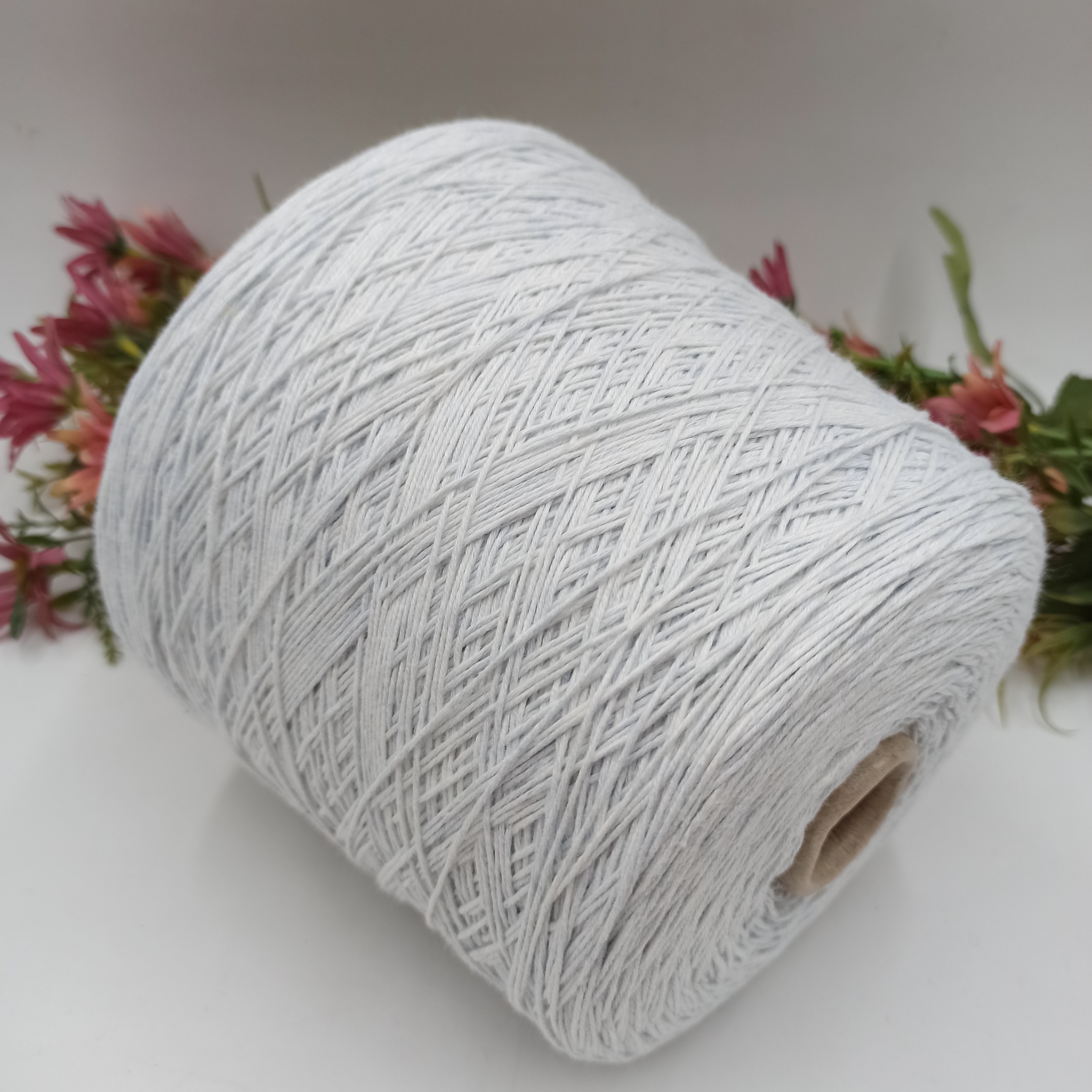 Pima Cotton Pura Lana Italia 340м/100гр Светло-голубой меланж 01