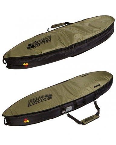 Чехол для трех серфбордов Channel Islands 6'6'' Travel Light Coffin CX3 Army Green