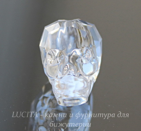 5750 Бусина "Череп" Сваровски Crystal 19 мм