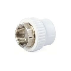 Муфта комб гайка 40х11/4" PP-R под ключ