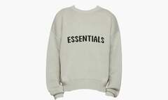 Fear of God Essentials SSENSE Exclusive Pullover Sweater "Concrete"