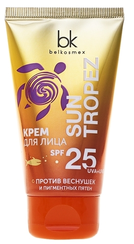 Sun tropez Крем для лица SPF25 против веснушек и пигментных пятен 50 г. BelKosmex