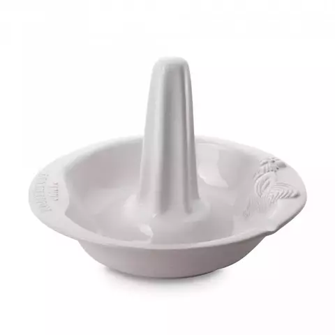 Подставка для запекания курицы Roemertopf Gefluegel белая