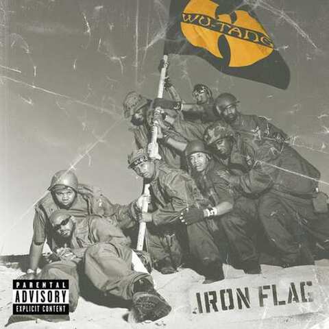 Виниловая пластинка.  Wu-Tang Clan - Iron Flag