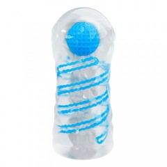 Мастурбатор от Pretty love с внутренним стимулятором в синем цвете