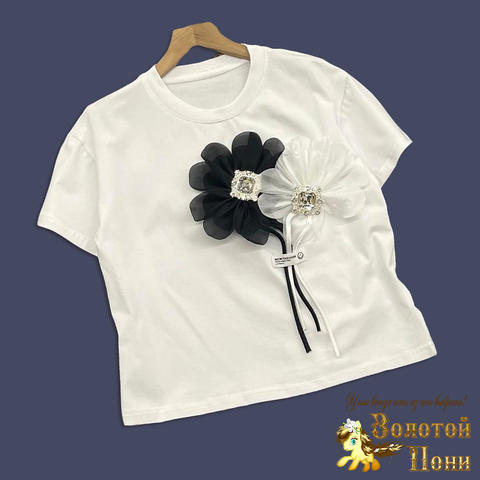 Футболка девочке (7-12) 250402-HL2076